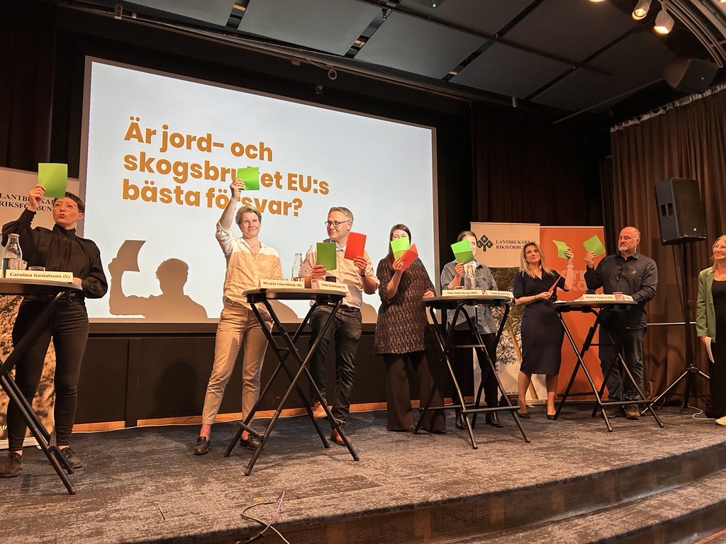 EU-debatt med LRF och Norra Skog