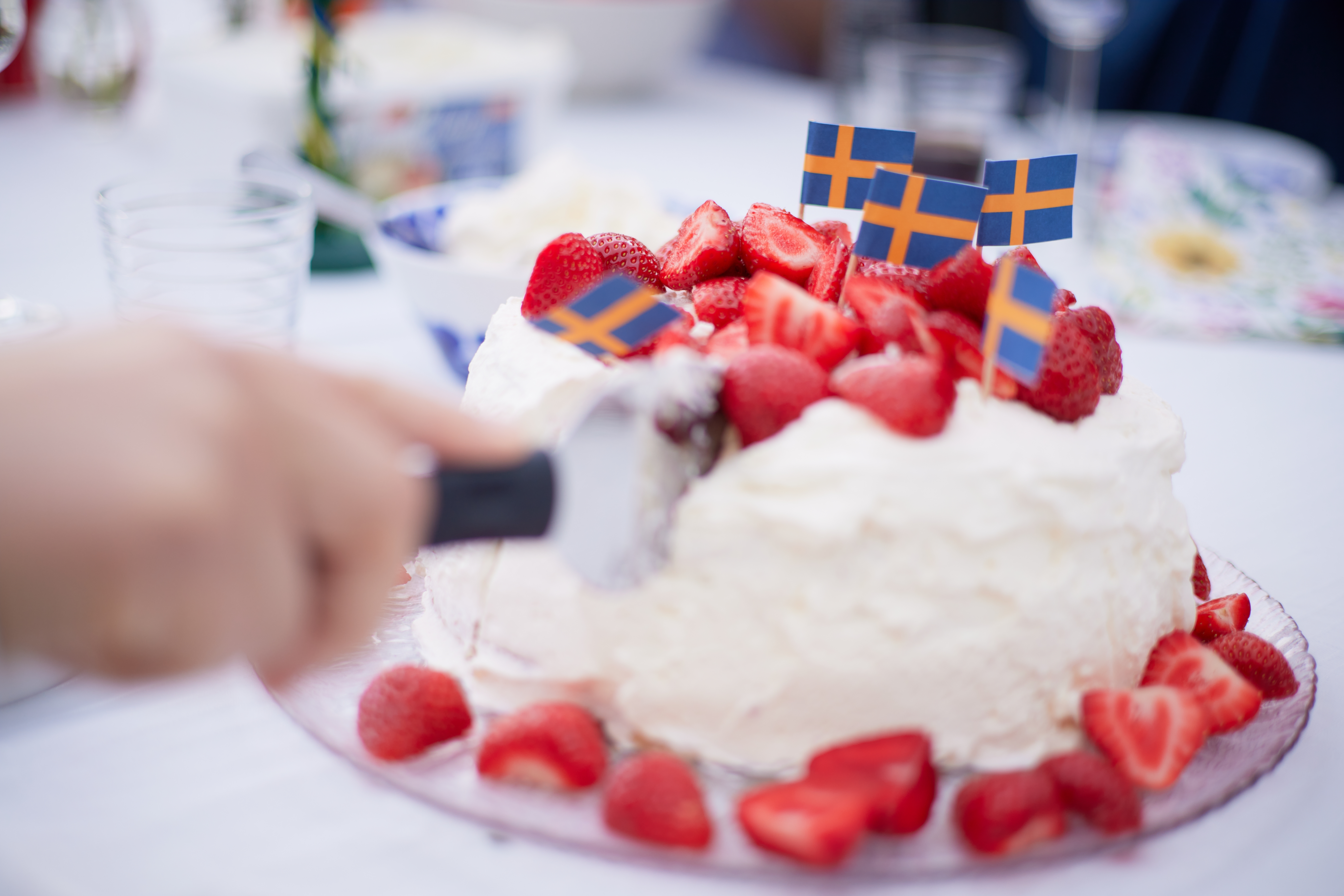 Jordgubbstårta