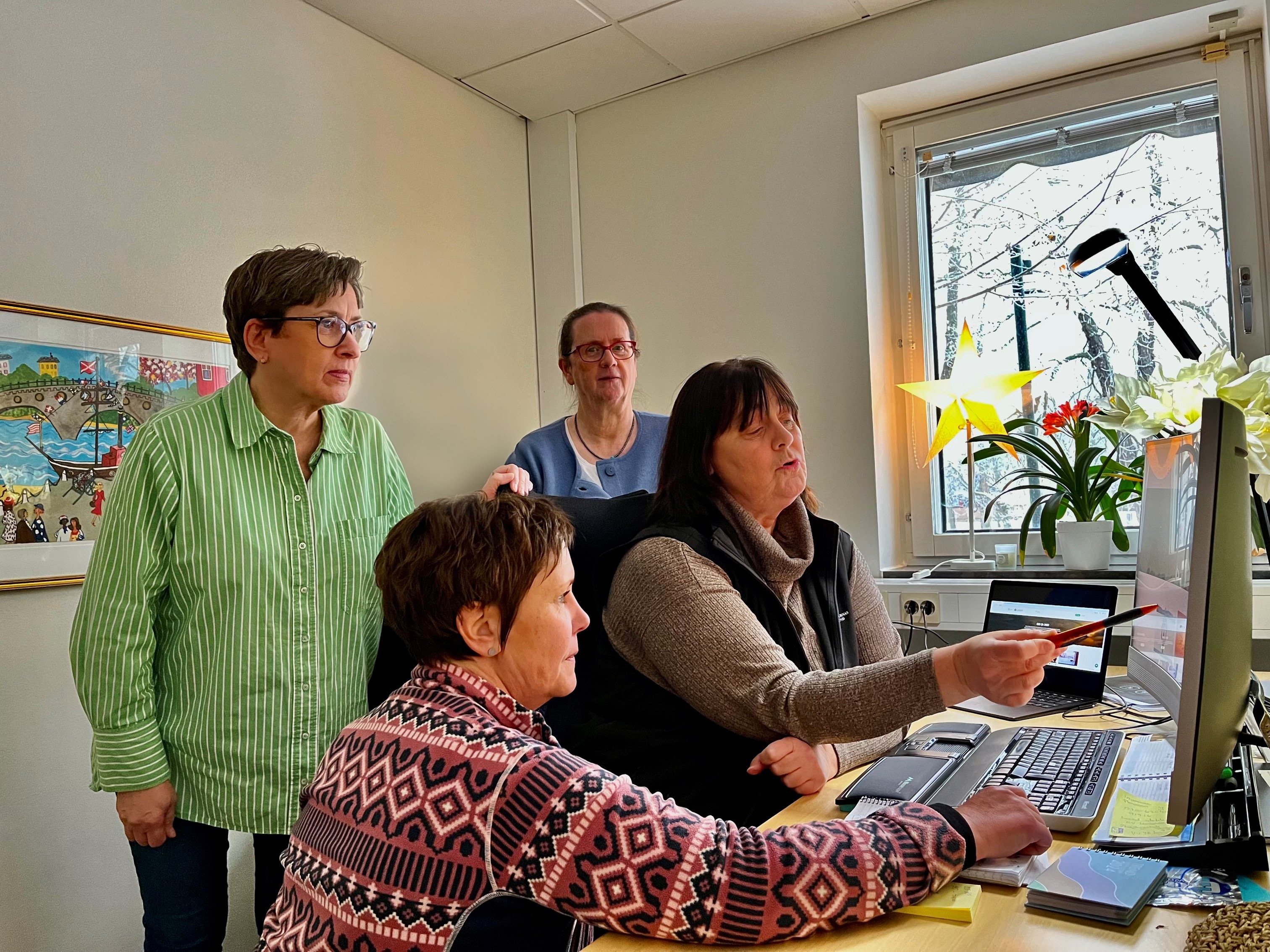 Medlemsservice - Agneta, Marie, Birigtta och Maria