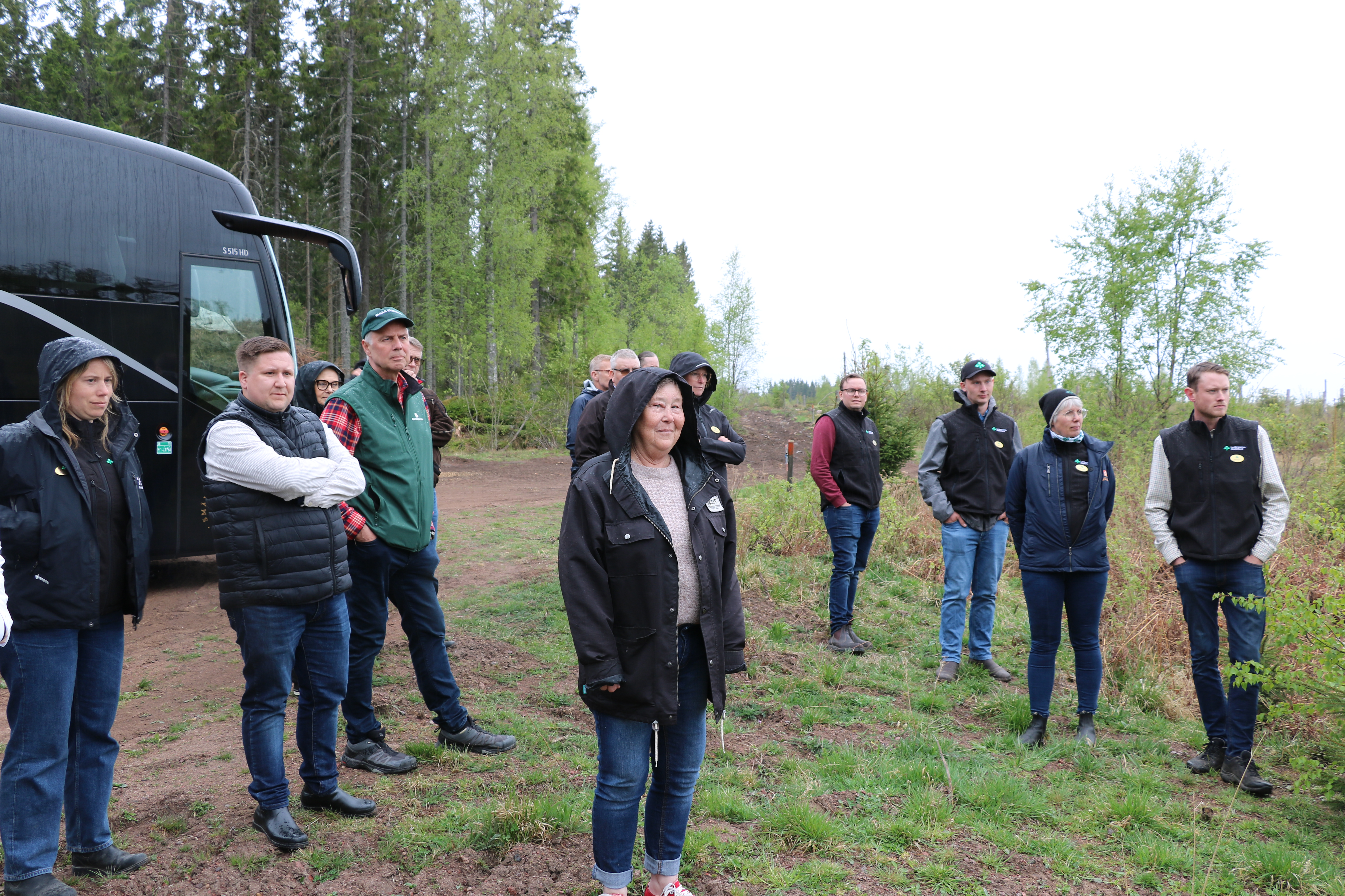 Politikerresa till Bordsjö skogar