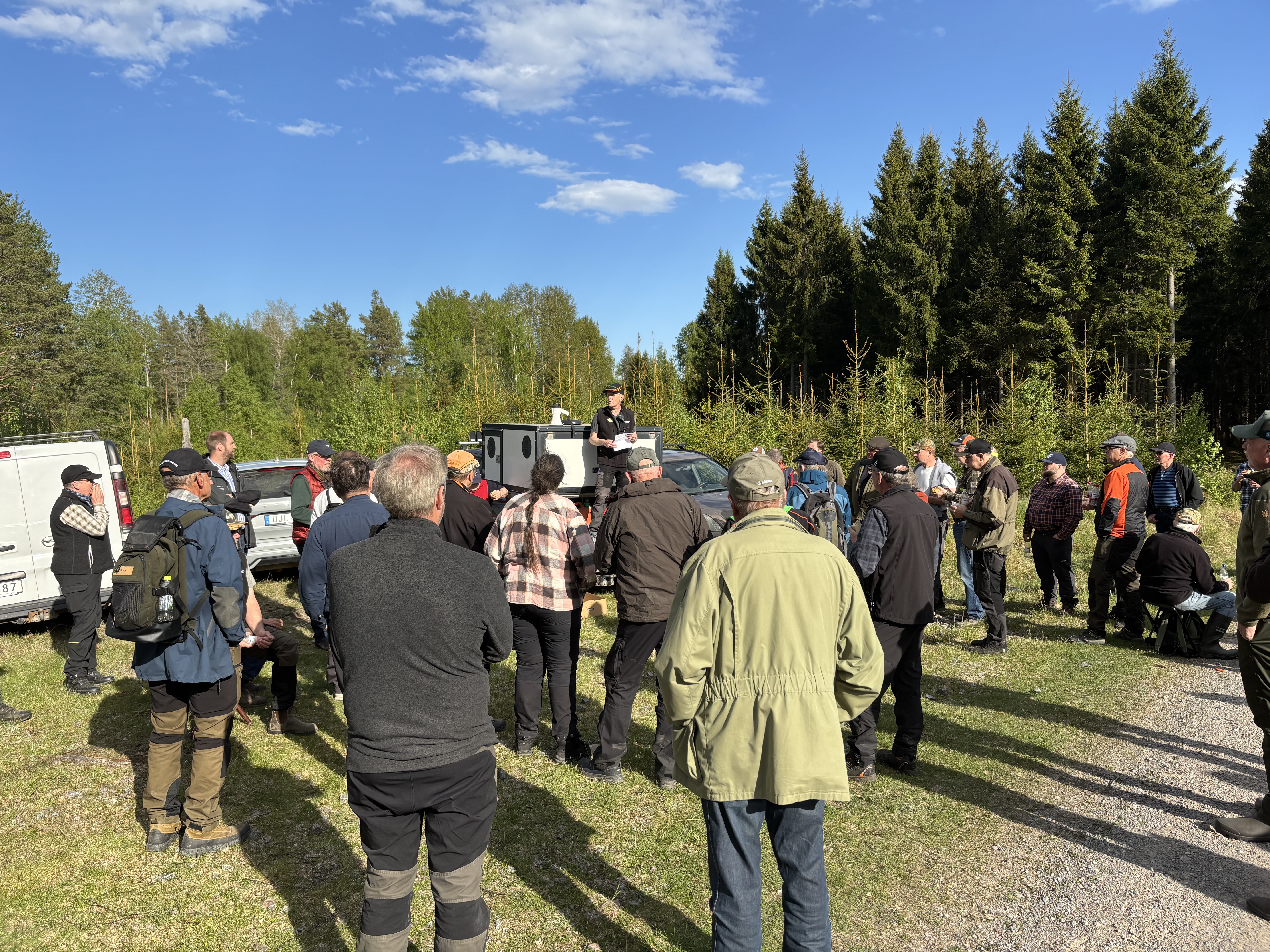 Viltmöte i Södras referenshägn i Åtvidaberg 20 maj 2026.