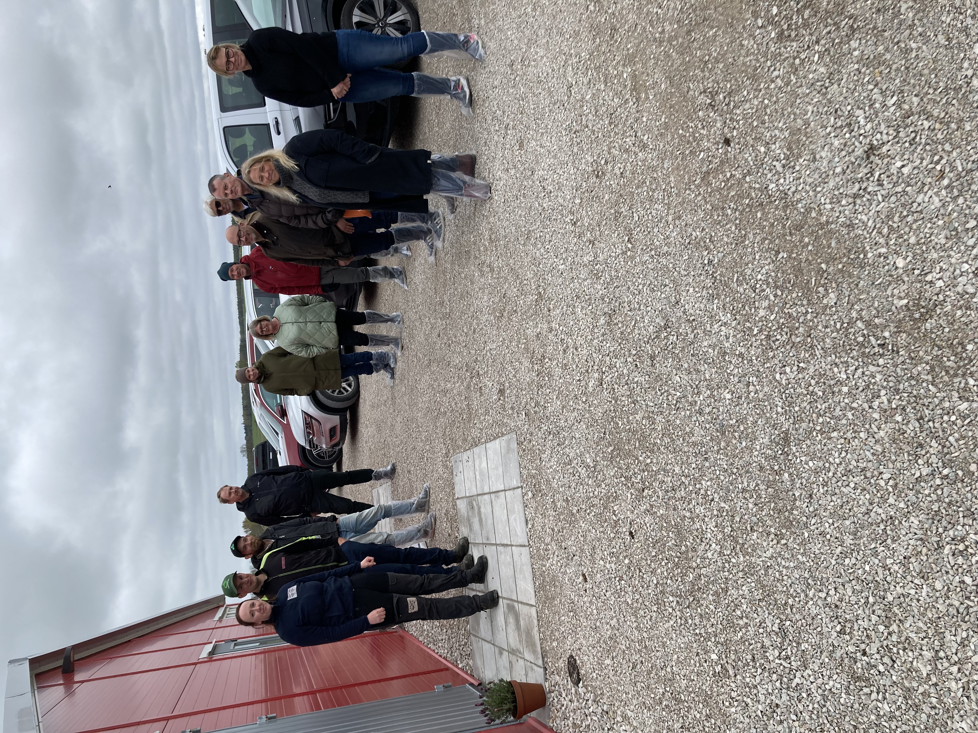 Lantbruksplattformen, gårdsbesök för politiker. Gotland.