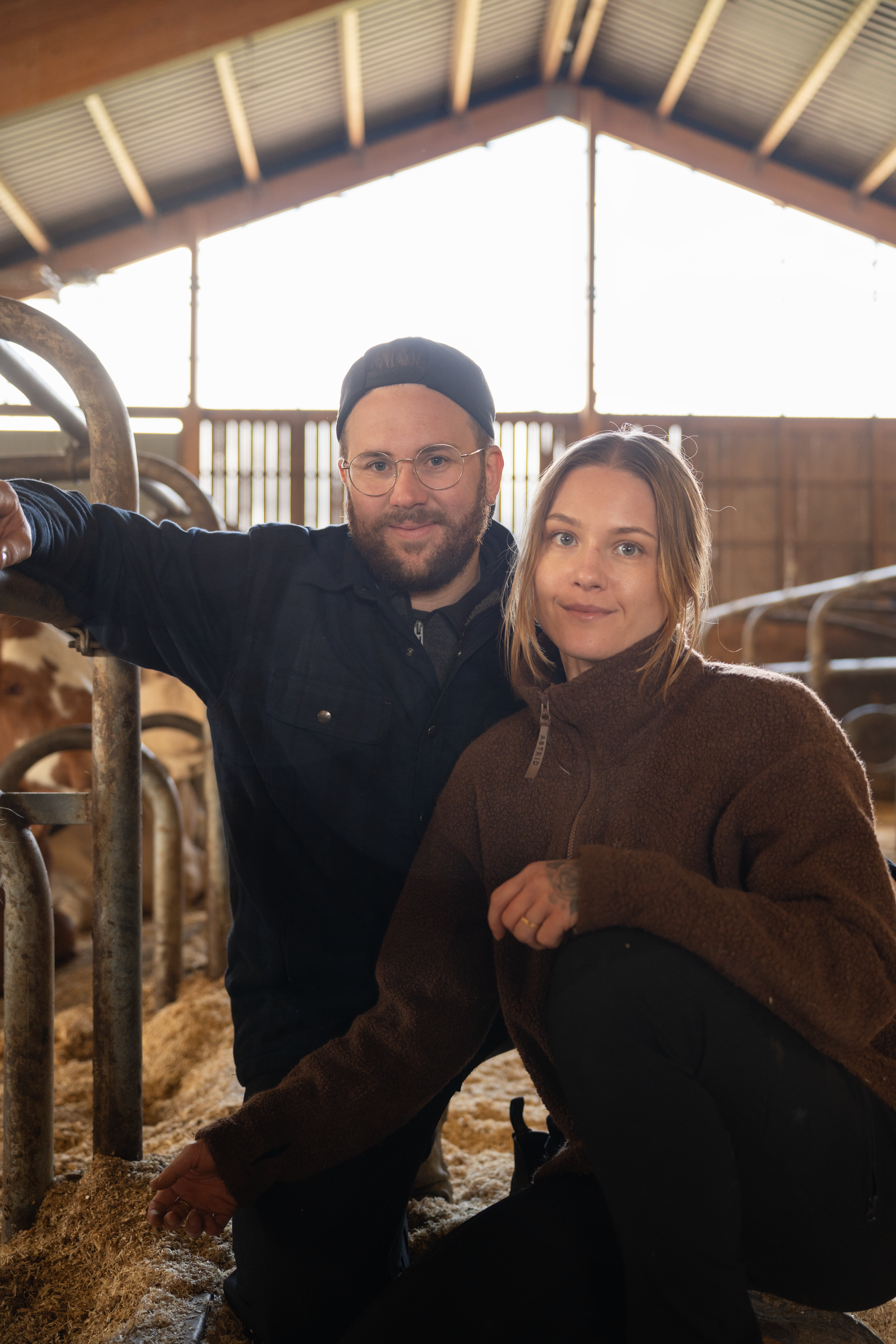 Billy och Johanna Nord, nötköttsproduktion och skog, Grötom Lantbruk