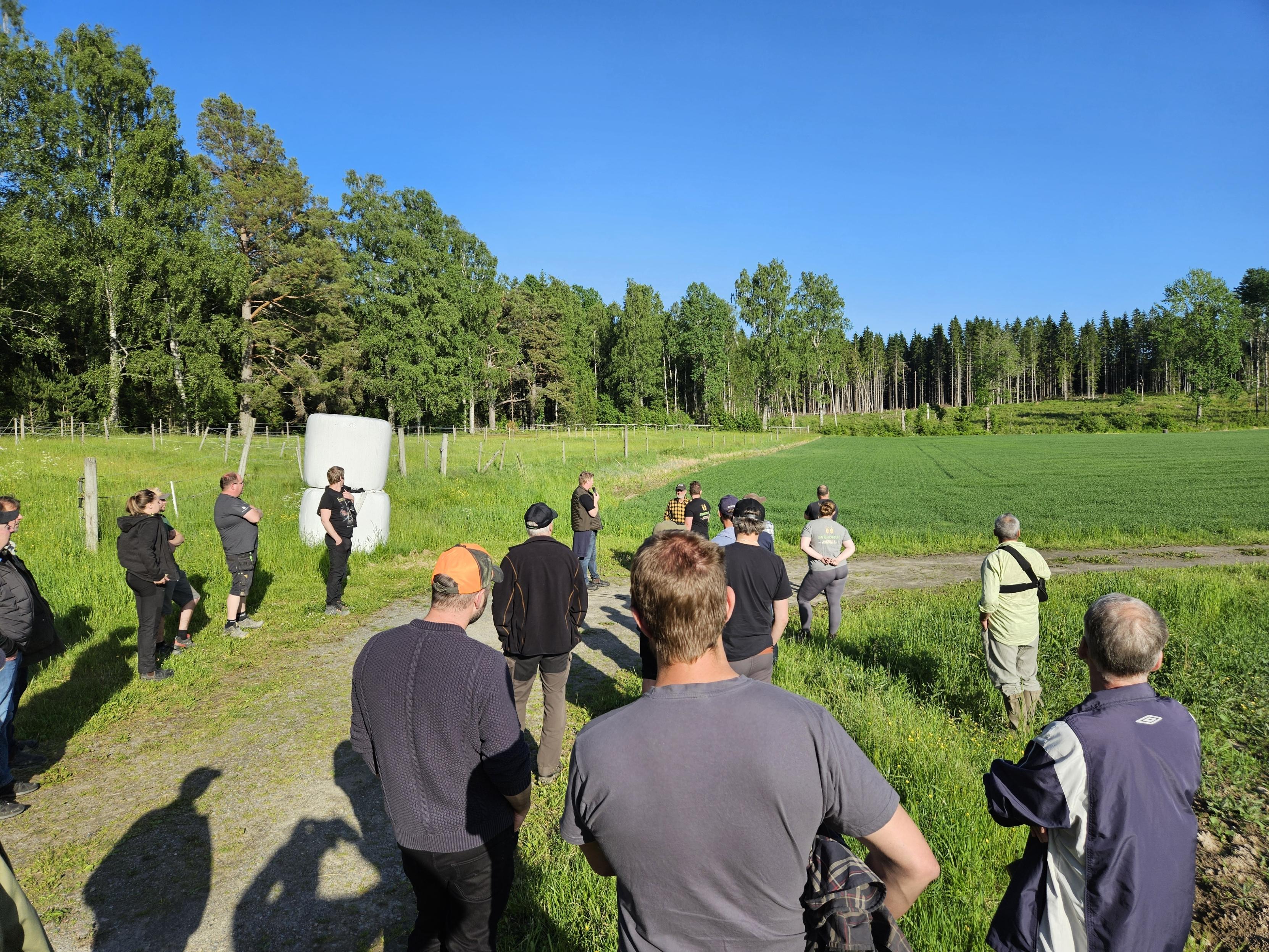 diken och dränering, fältvandring