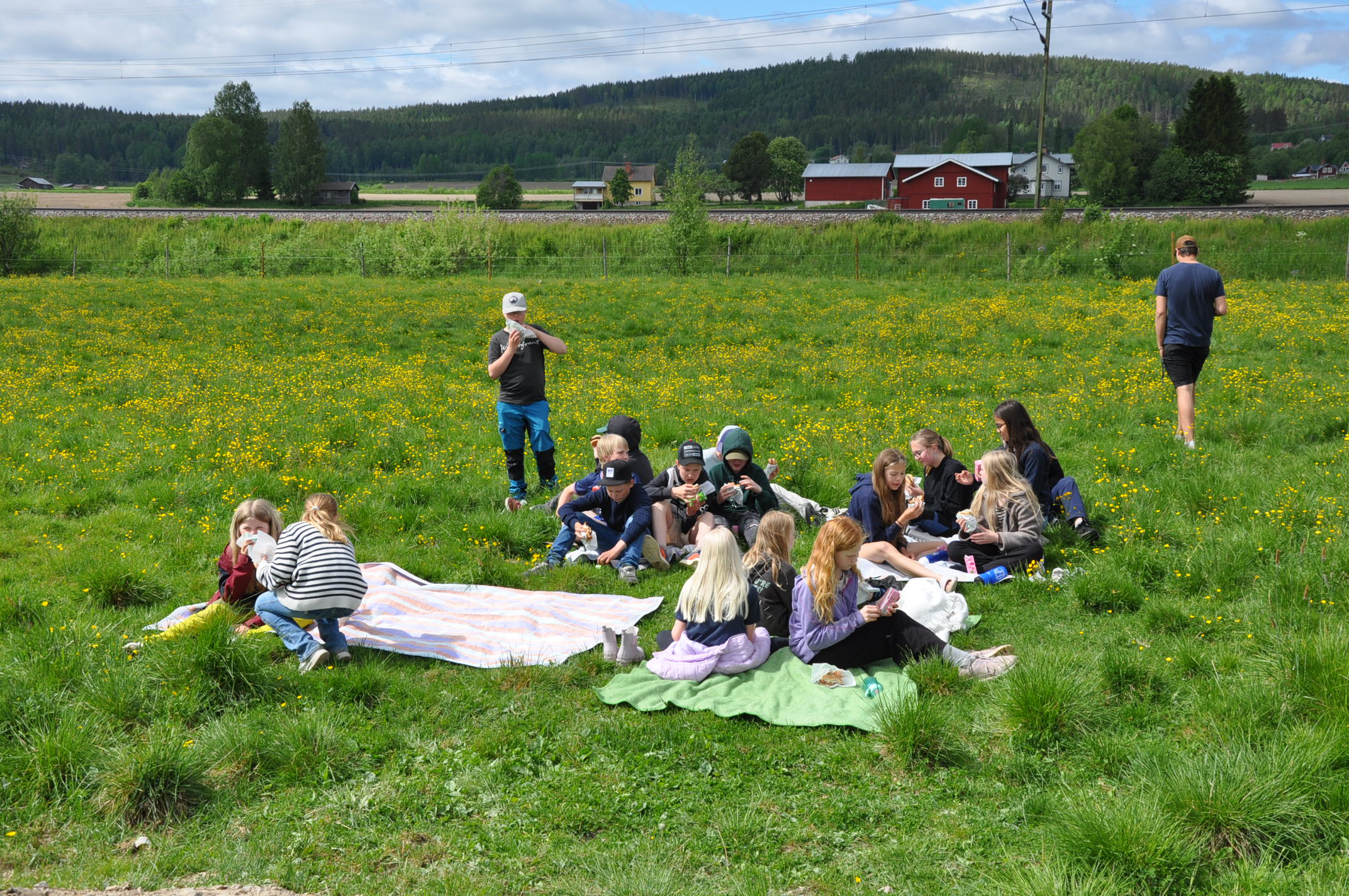 gårdsbesök, Växsjö Byskola Bollnäs, Nytorp Centrum