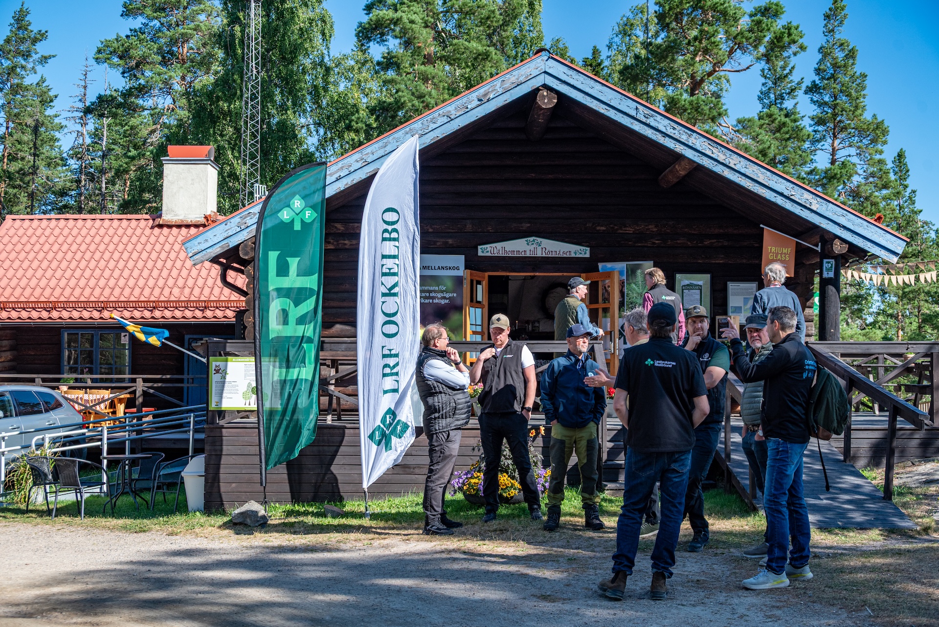 Politikerträff i Rönnåsen, Ockelbo
