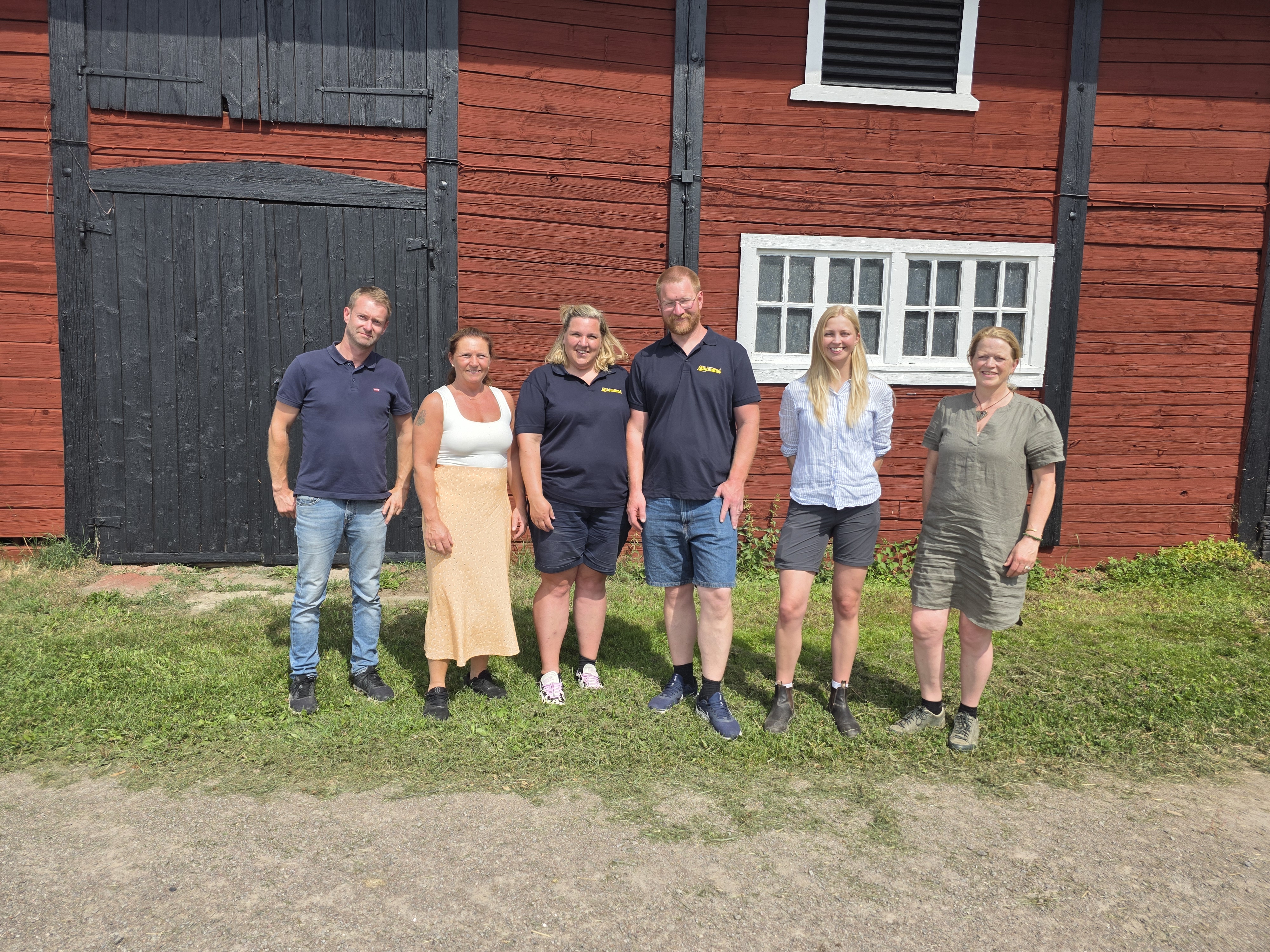 Prisutdelning av Årets nötköttsföretagare 2026 i Östergötland. Priset tilldelades Fredrik Simonsson och Philippa Krantz, Räfstad Lantbruk, Rimforsa.