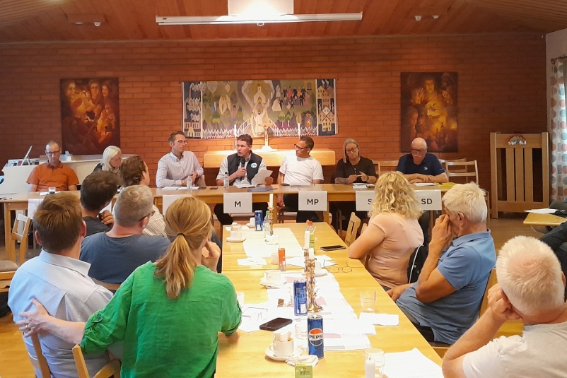 Lrf Stort engagemang när LRF Värnamo arrangerade politikerdebatt