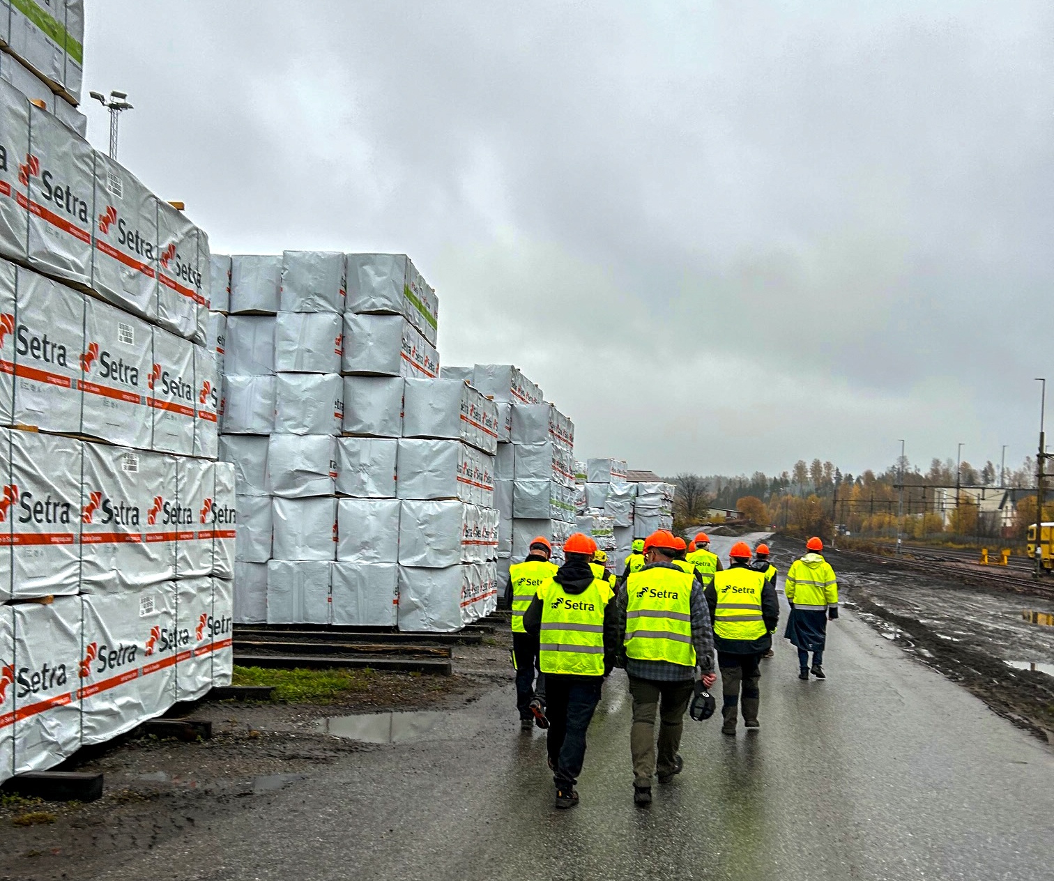 LRF Fagersta-Norberg besökte sågverk