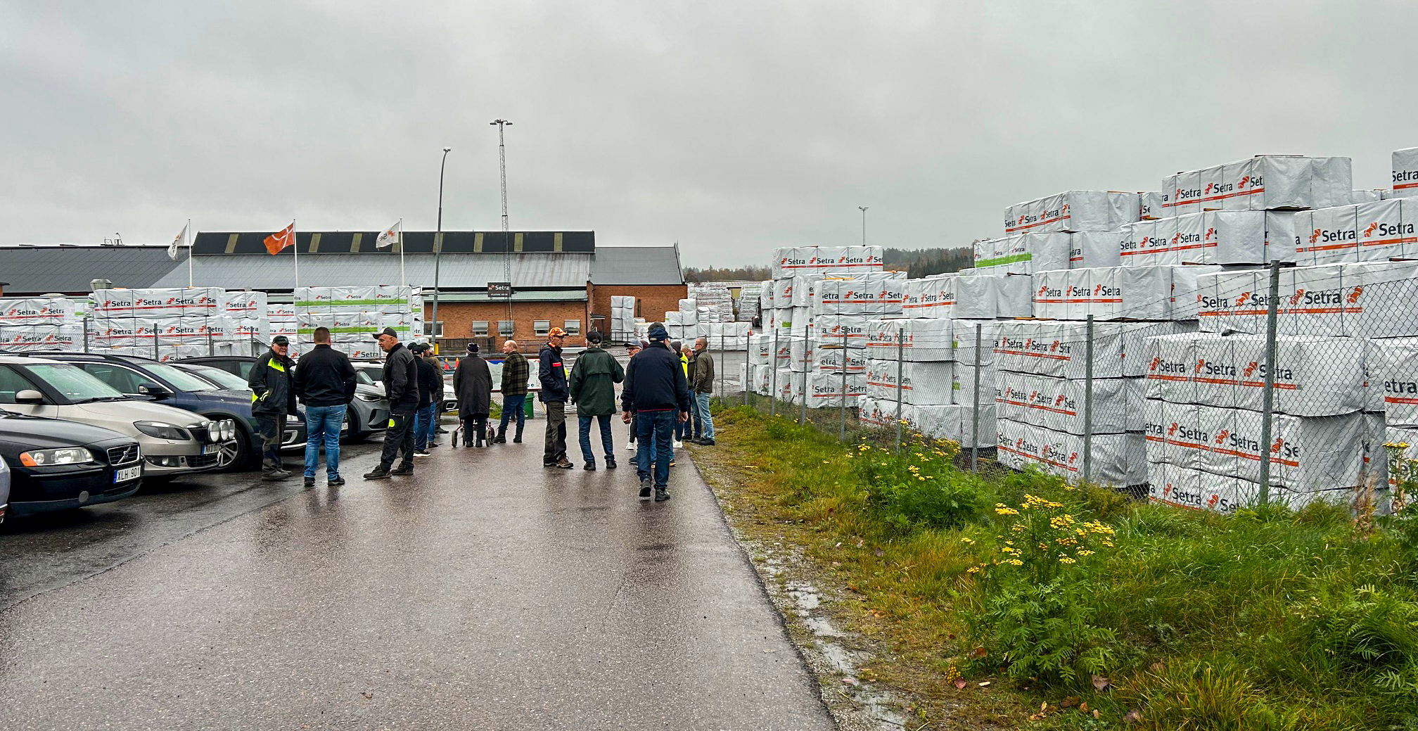 LRF Fagersta-Norberg besökte sågverk